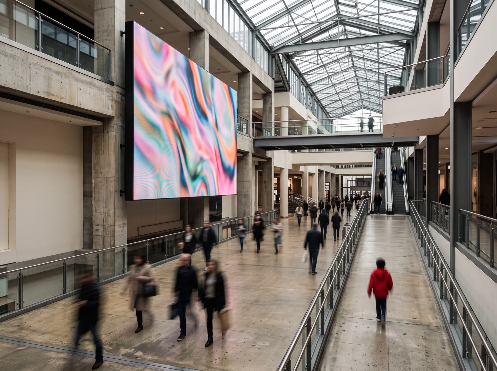 Indoor advertising